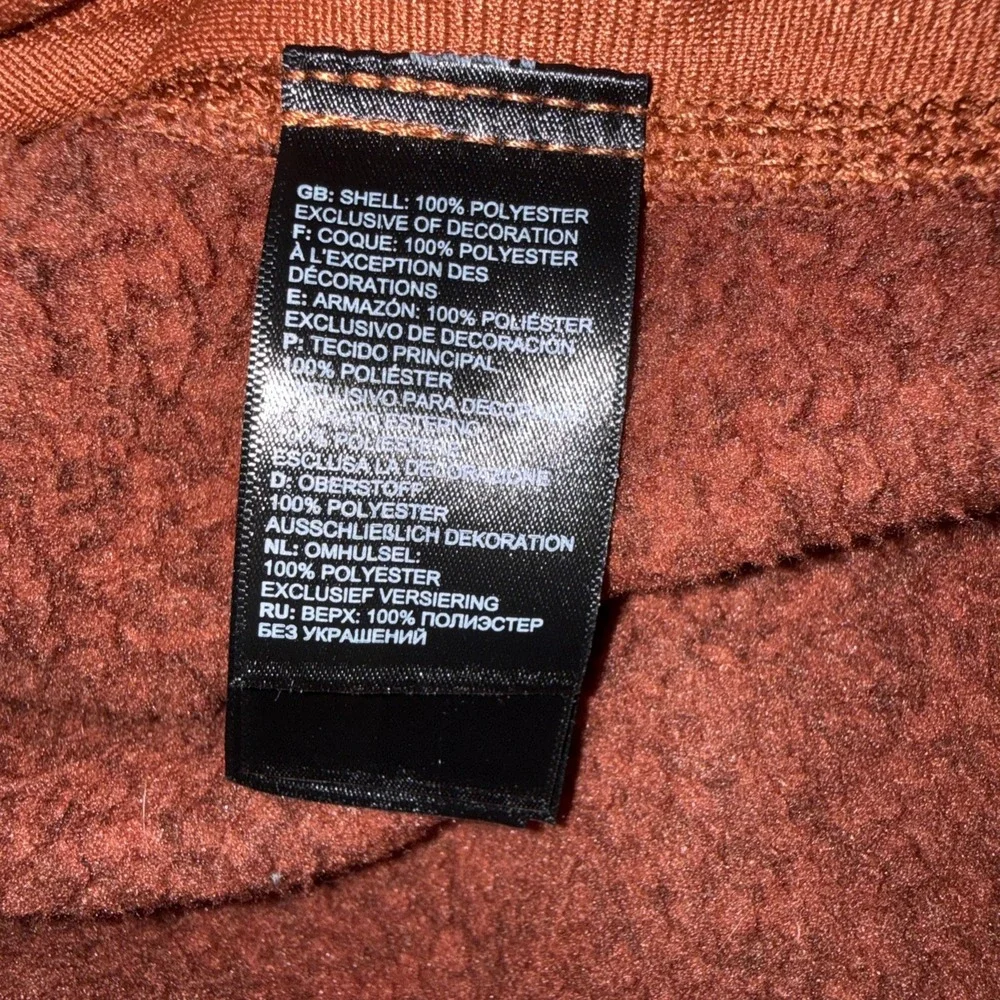 The North Face Jacket Mens 2XL Rust Maroon Gordon Lyons Full Zip Fleece Winter